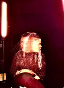 Photo taken by Sam Pout from (Dis)embodied, a telematic performance piece based on the concept of  ego death.