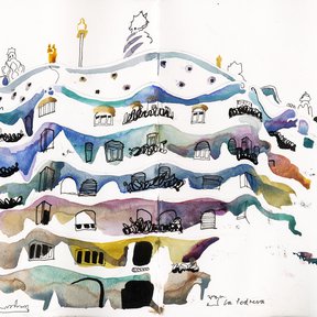 from my Barcelona sketchbook