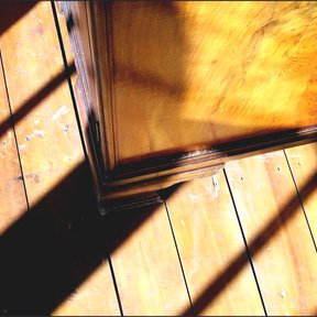 Light and Shadows on Wardrobe and Floor