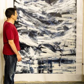 Mycenae VI, oil on canvas, 200x150 cm