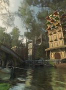 Canal Town - Illustration