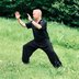Tai chi in the garden