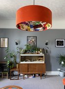 Bespoke 60cm diameter drum lampshade