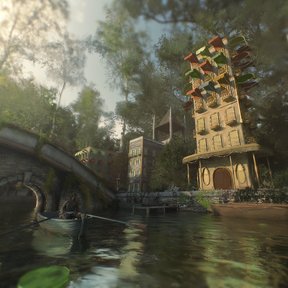 Canal Town - Illustration