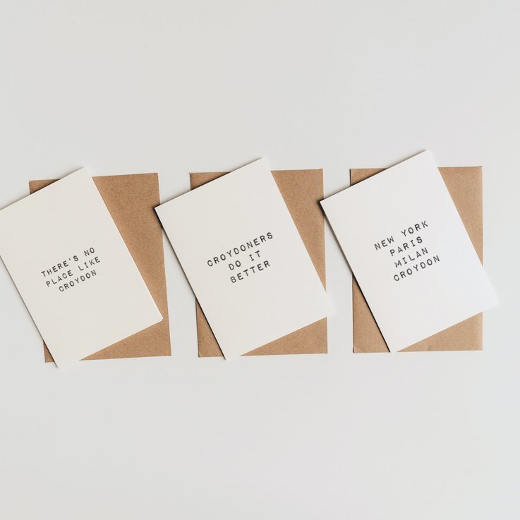 East Croydon Cool Cards (Pack of 3)