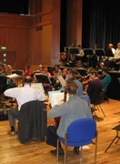 Pre-concert rehearsal