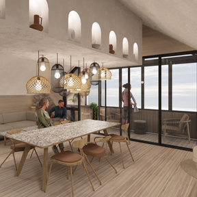 Wellbeing-led South Coast living space shaped through natural materials, layered lighting and flexible areas for gathering and retreat.