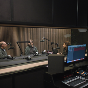 Podcast Recording In Progress