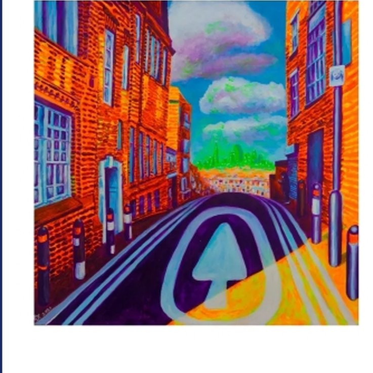 Crystal Palace/Emerald City - A4 fine art giclee print