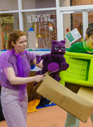 Cat and Hutch Productions, Theatre Show at Croydon Library. Commissioned by Cat and Hutch.