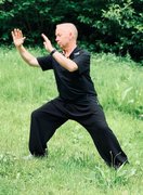 Tai chi in the garden