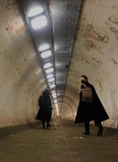 Photo takeb by Kontantina Tsagianni from The Narcissus Machine an immersive performance that was located in the Greenwhich Foot Tunnel