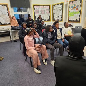 Delivering a how to start a business workshop