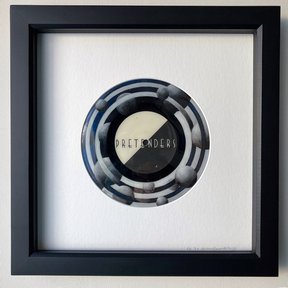 Vinyl record art - When I Decorate Things